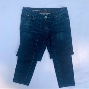 LAST CHANCE RW & Co Chelsea dark wash skinny jeans